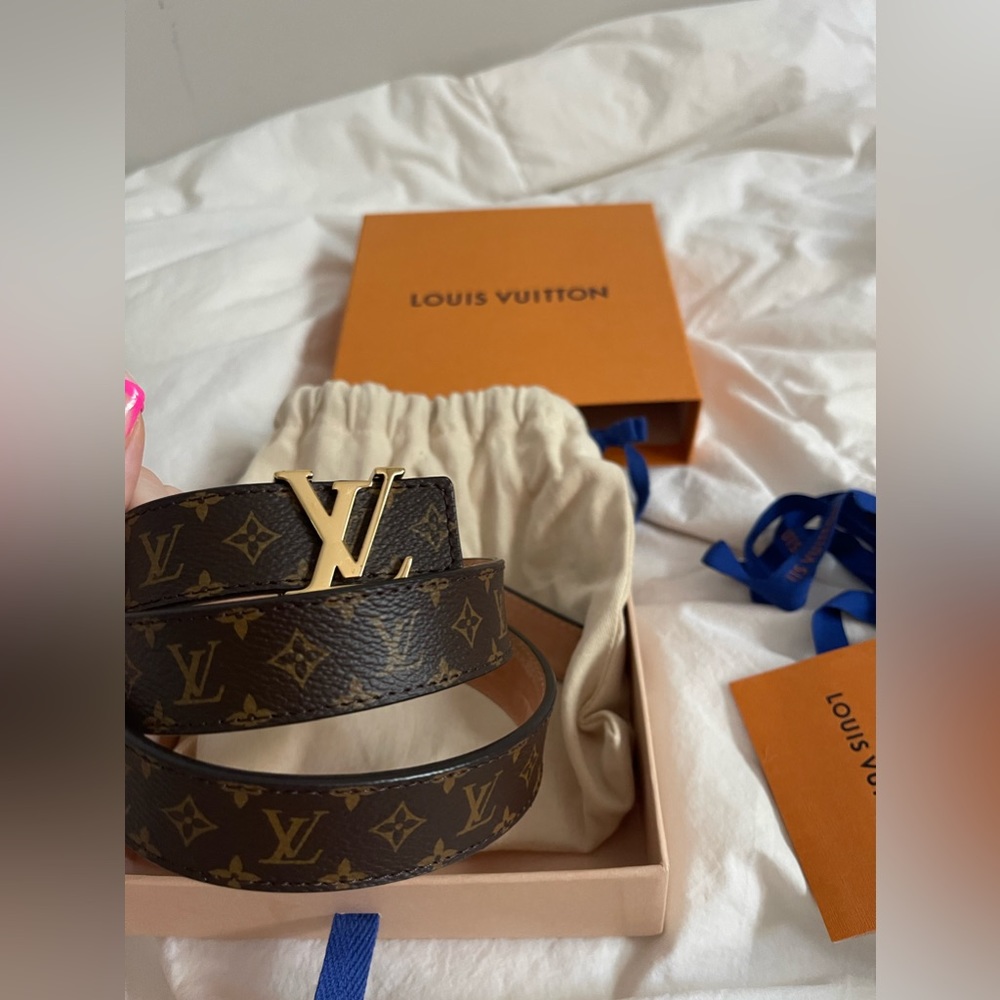 LOUIS VUITTON MONOGRAM BELT 25MM
